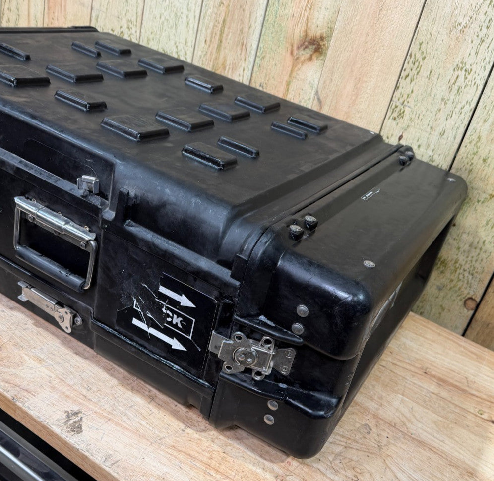 ECS Server 4U Rack Rackmount 19" X 24" Frame Waterproof Black Storage Case