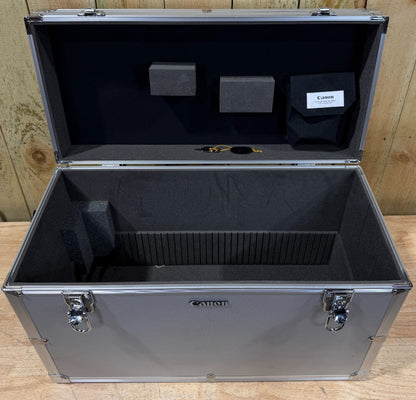 Canon Camera Case Japan 25x11.5x15.5" Silver Storage W Strap