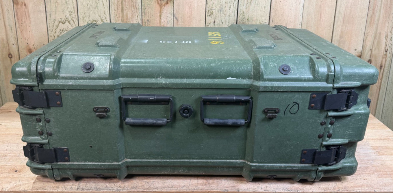 ECS Server Rack Rackmount 6U 19" X 24" Waterproof Storage Case W/ Rack Green