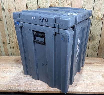 Pelican Space Case Grey 21.5x21.5x27" Waterproof Storage Footlocker