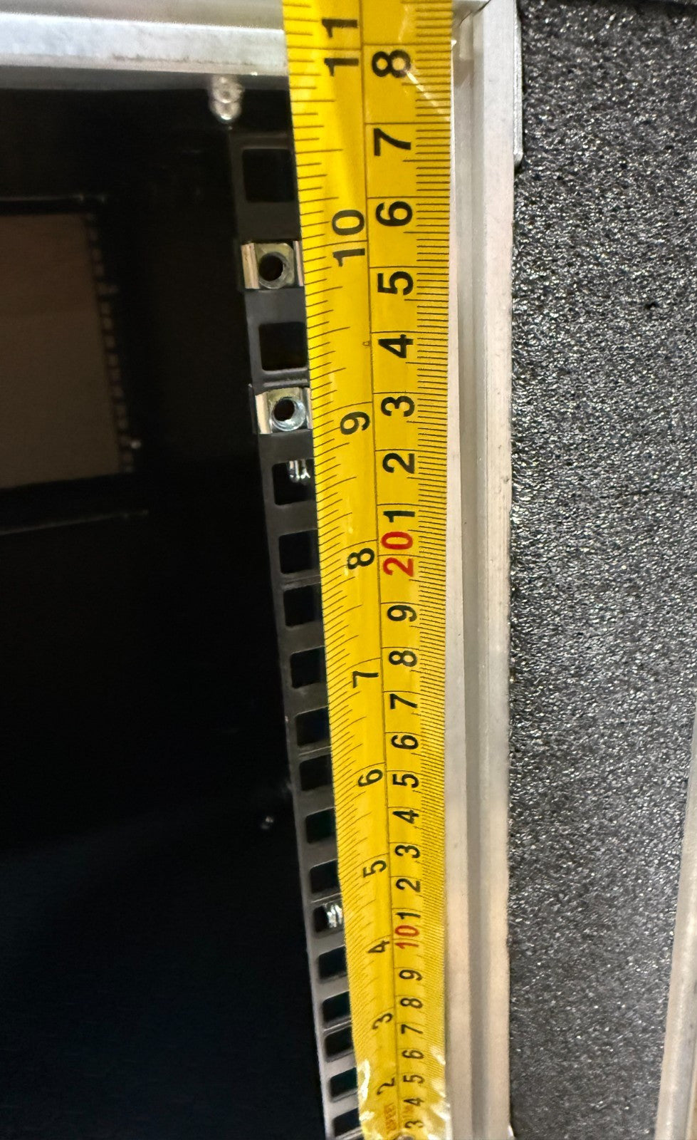 Wilson Case 6U 19x24" Server Rack Road Case With Casters Surplus Roadie Music
