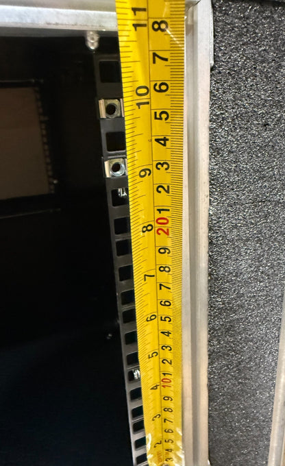 Wilson Case 6U 19x24" Server Rack Road Case With Casters Surplus Roadie Music