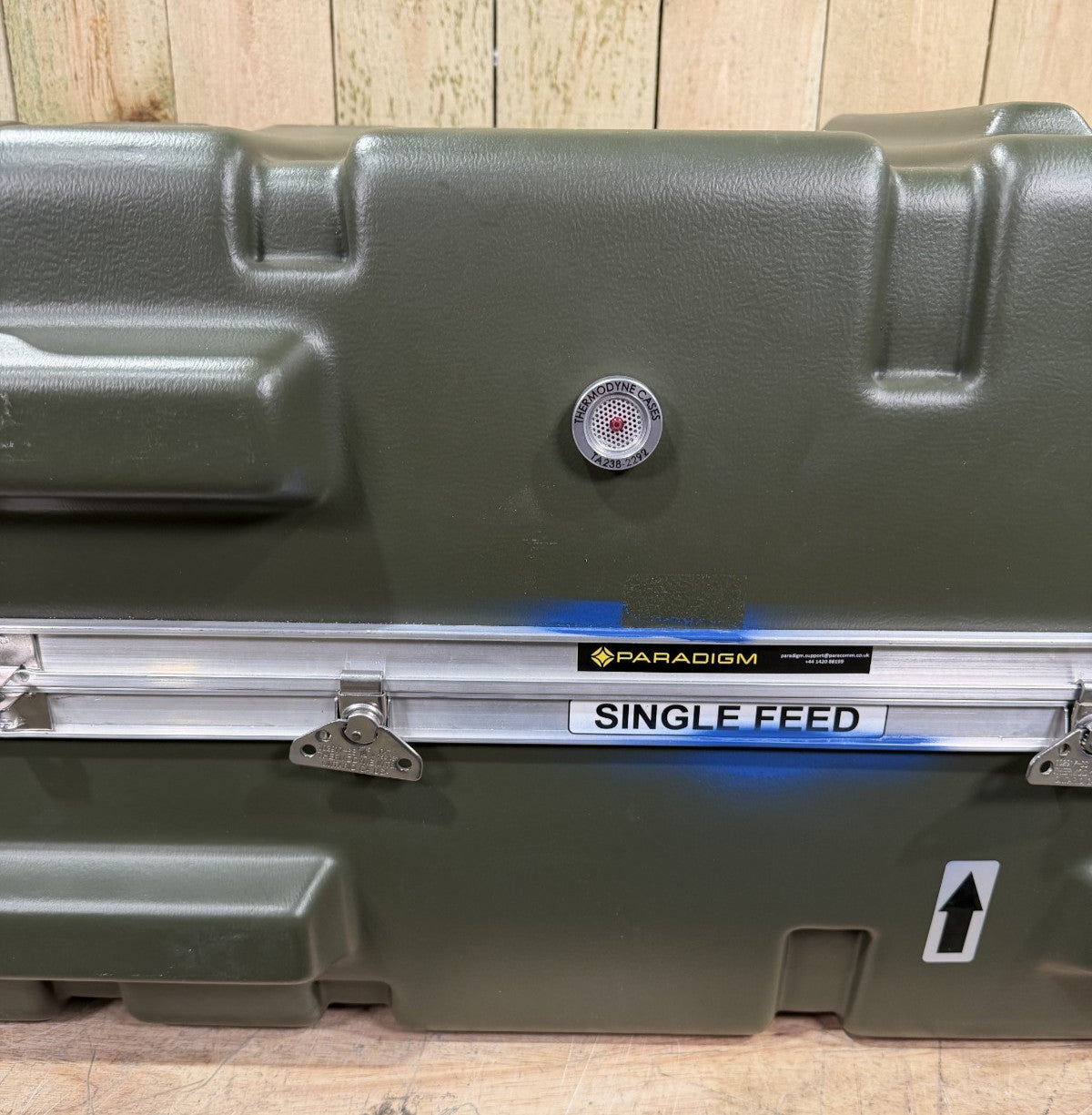 Thermodyne Military Surplus 49x22x18 Case Green Waterproof Storage