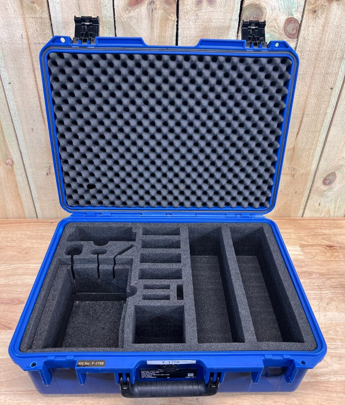 Pelican iM2600 Storm Case Blue Waterproof Handheld Great Condition AB