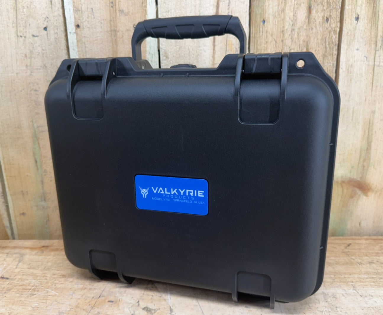 Valkyrie V114 Handheld Case Waterproof Storage W/ Pluck N Pull Foam Brand New