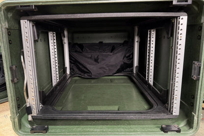 ECS Server Rack Rackmount 35x23x16.5"  19x24 6U Rack Waterproof Storage Case