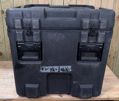 SKB rSeries Footlocker Style Storage Case Trunk 27.5x28x26.5" Black AB