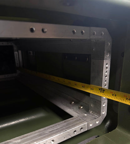ECS Military Surplus Server Rack 19x24" 3U Case Waterproof OD Green