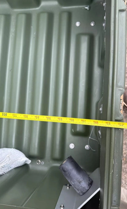 Pelican Hardigg 35x35x35" Storage Case Pallet Lift Waterproof Surplus Case A/B