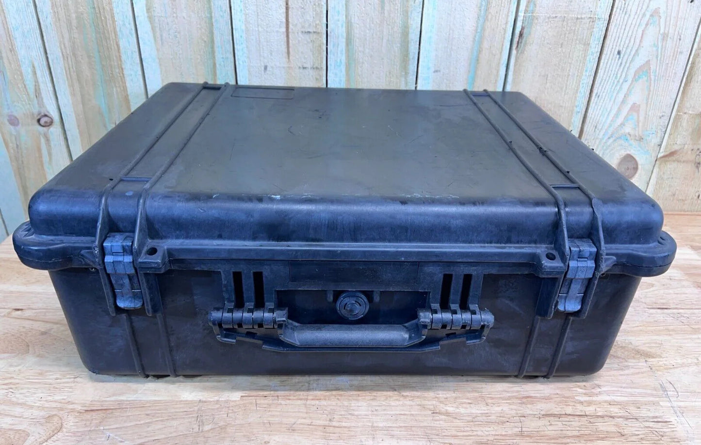 Pelican 1600 Protector Storage Case Waterproof Black B/C Grade