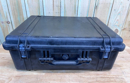 Pelican 1600 Protector Storage Case Waterproof Black B/C Grade