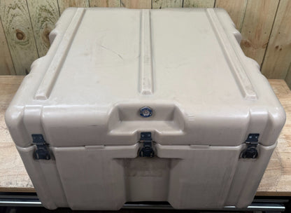 Pelican Hardigg Case 25.5" X 24" X 17" Tan Military Waterproof Storage