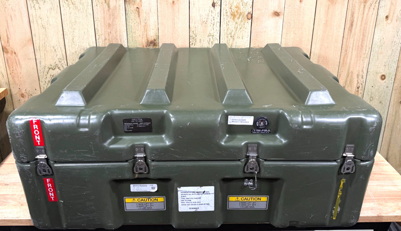 Hardigg Pelican 39x30x17 Military Surplus Green Footlocker Case