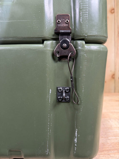 Pelican Hardigg Footlocker Green Case 27.5x26x15" Military PSI Waterproof
