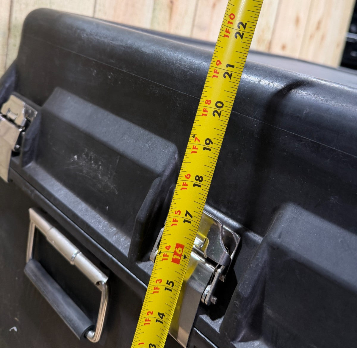 Thermodyne Military Surplus 36x29x21.5" Rolling Case Black Waterproof Storage