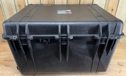 Pelican 1660 Protector Case Rolling Waterproof Black Brand New NIB