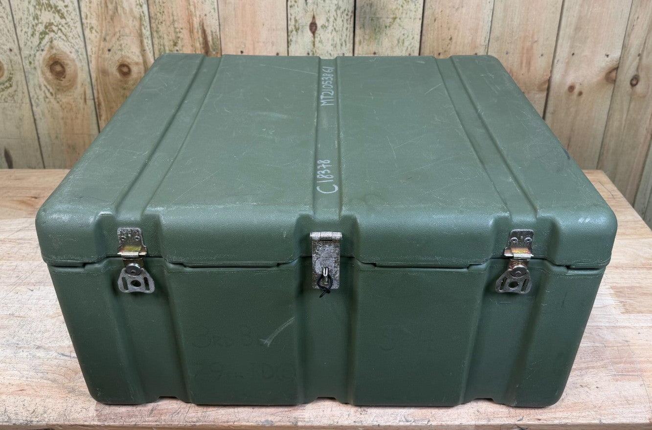 Hardigg Footlocker  24x20x12" Green Case  Military Waterproof