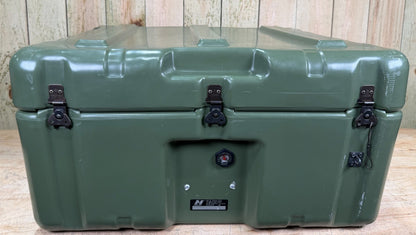 Pelican Hardigg Footlocker Green Case 27.5x26x15" Military PSI Waterproof