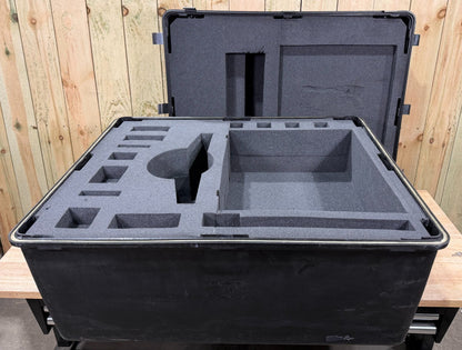 Thermodyne Military Surplus 36x29x21.5" Rolling Case Black Waterproof Storage