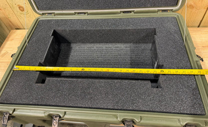 Pelican Hardigg Footlocker Green Case 31x21x15 Military Medic Waterproof