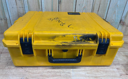 Pelican IM2700 Storm Case Yellow Waterproof AB Grade Good Condition