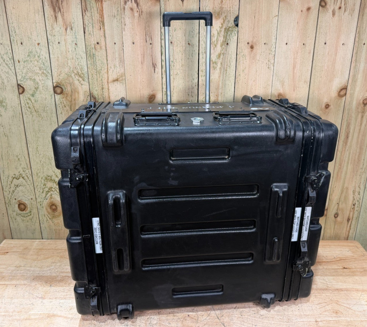 Thermodyne Server Rack 5U 24"x19" 30x26x13 Rolling Case Military Waterproof