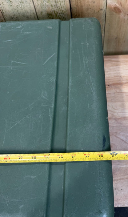Hardigg Footlocker  24x20x12" Green Case  Military Waterproof