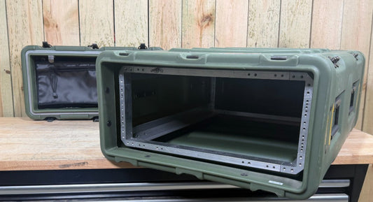 ECS Military Surplus Server Rack 19x24" 5U Case Waterproof OD Green