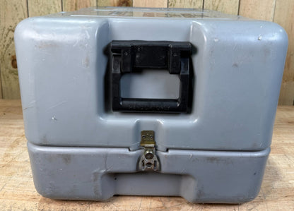 Pelican Hardigg Footlocker Grey Case  24.5x18.5x15"  Military Waterproof