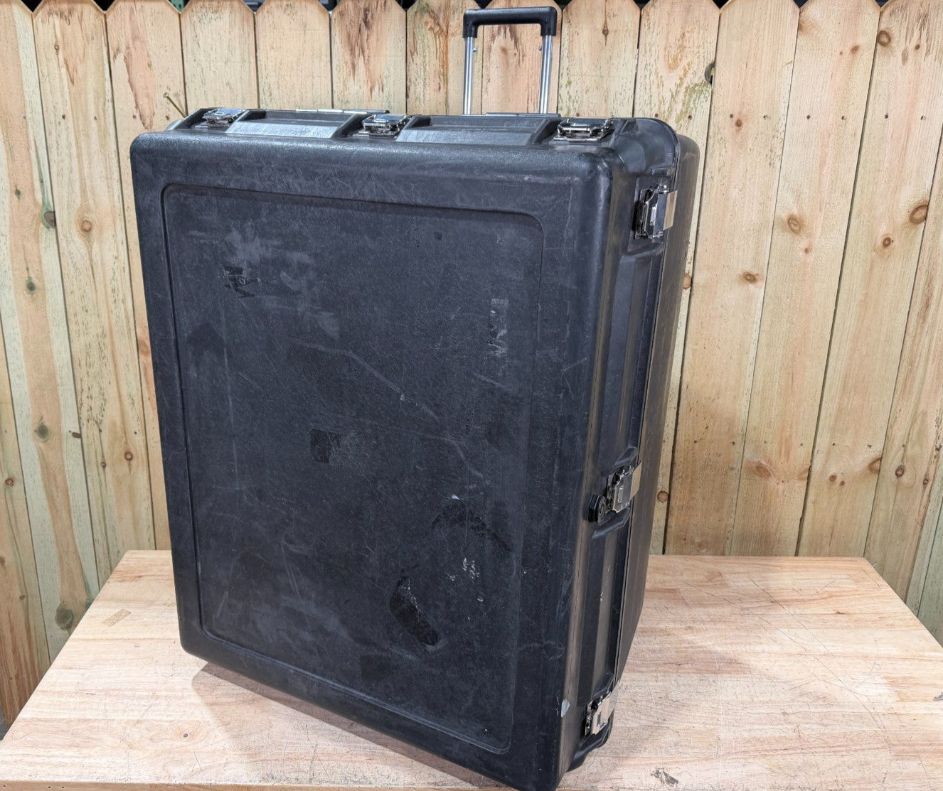 Thermodyne Military Surplus 36x29x21.5" Rolling Case Black Waterproof Storage
