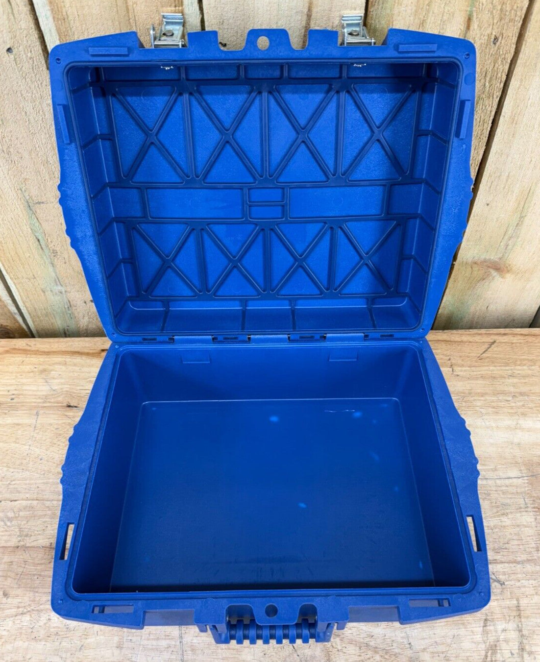 Blue Handheld Surplus Storage Case FlexPax 15.5X11.5X6 Military Grade A/B