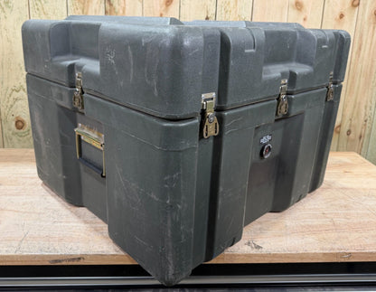 Zero Brand Military Surplus Case 25.5x24x19" Green Waterproof Storage Footlocker