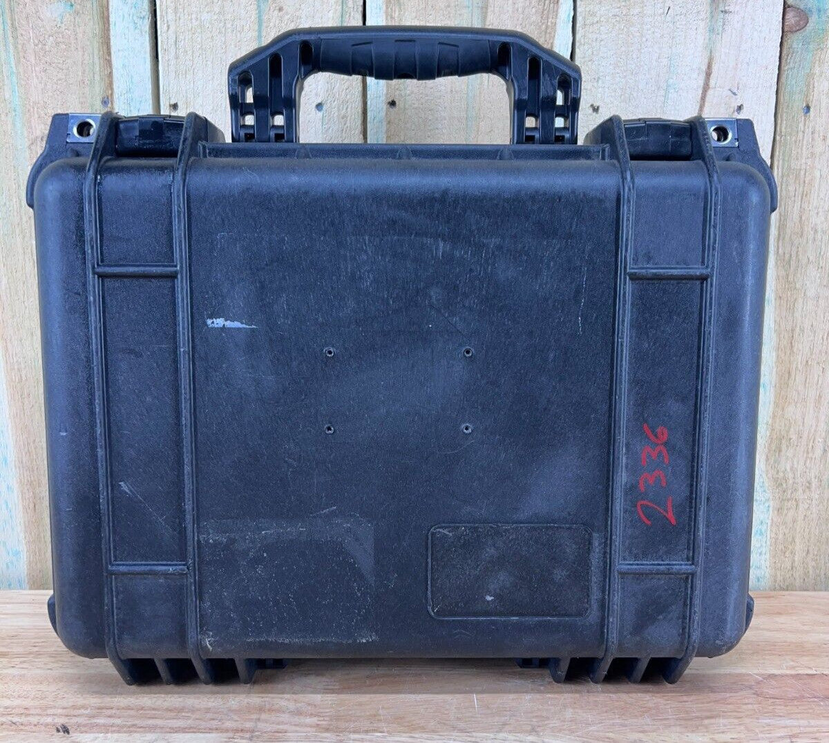 Pelican 1450 Black Hard Case Protector Waterproof Good Condition AB Free Ship