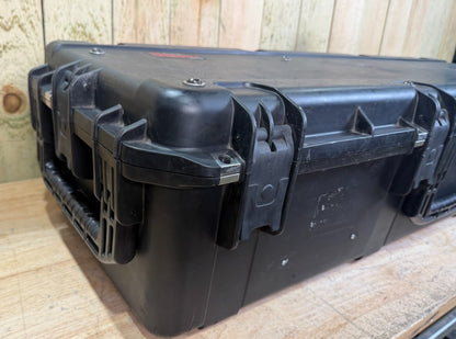 SKB 4414-10 Rolling Waterproof Storage Case Black Good Condition AB Free Ship