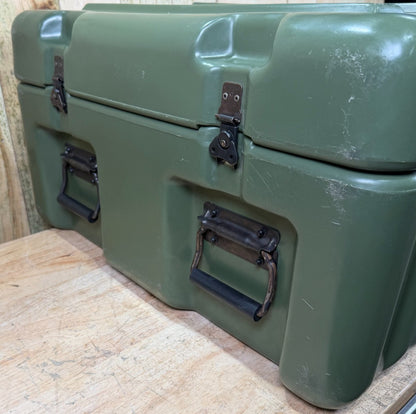 Pelican Hardigg Footlocker Green Case 27.5x26x15" Military PSI Waterproof