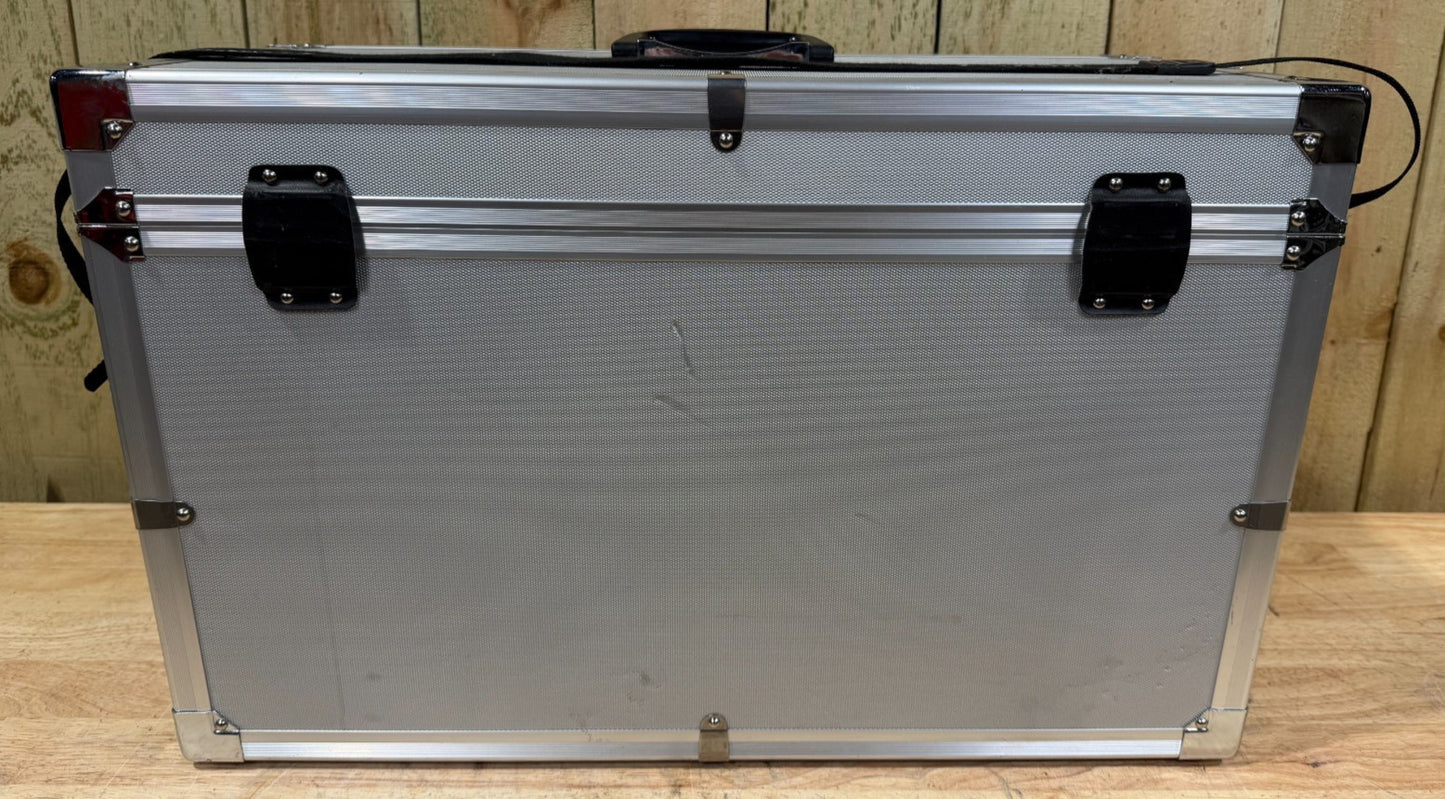 Canon Camera Case Japan 25x11.5x15.5" Silver Storage W Strap