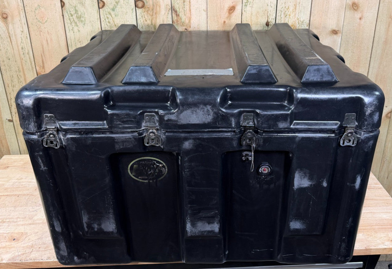 Hardigg MM36 Footlocker  33x27x23  Black Case  Surplus Military  Waterproof