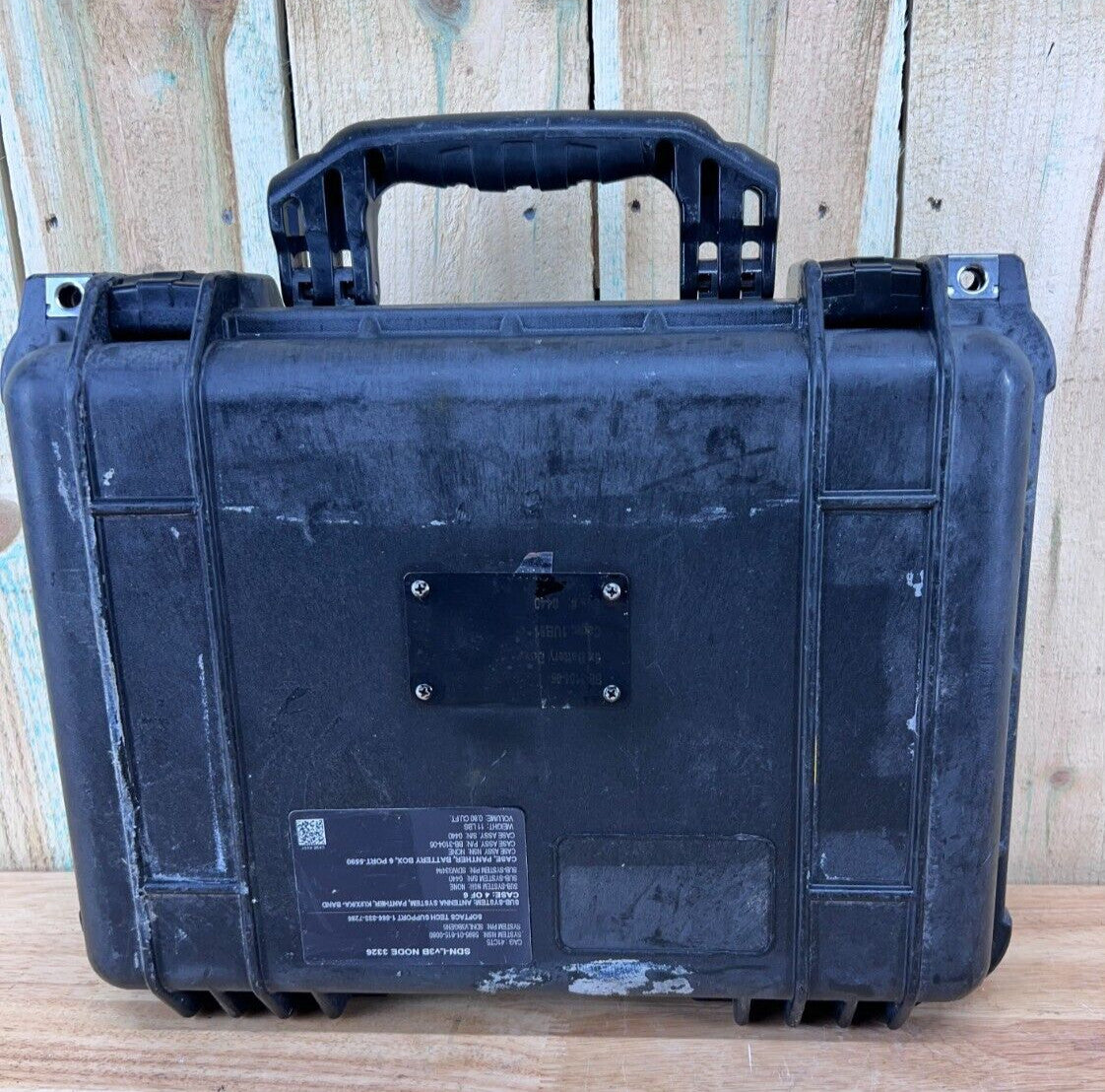 Pelican 1450 Black Hard Case Protector Waterproof Used Condition BC Free Ship