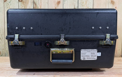 ECS 24x16x14.5 Rolling Waterproof Footlocker With Handle Case Storage