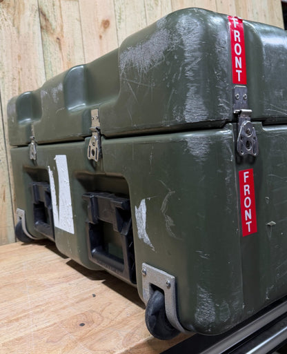 Hardigg Pelican 39x30x17 Military Surplus Green Footlocker Case