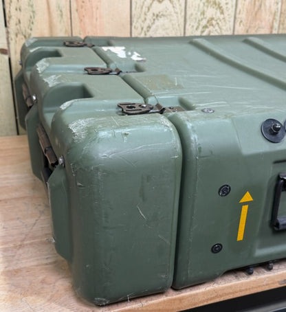 ECS Military Surplus Server Rack 19x24" 3U Case Waterproof OD Green