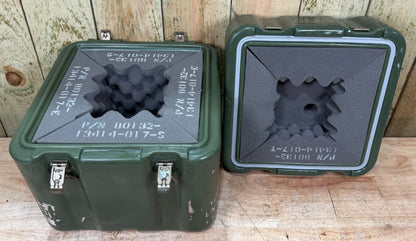 Pelican Hardigg Footlocker Green Case 13x13x15.5" Military PSI Waterproof