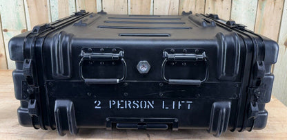 Thermodyne Server 19" Rack 2U 30x26x13 Rolling Case Military Waterproof