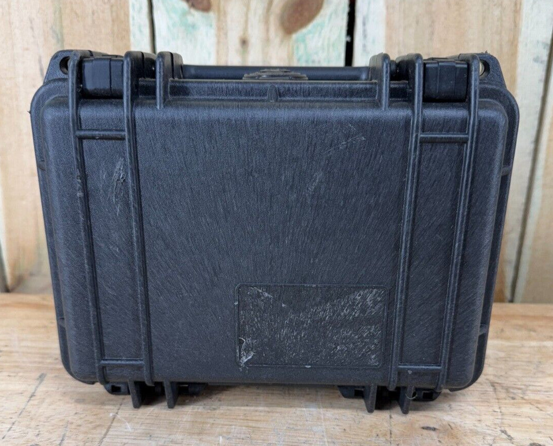 Pelican 1120 Black Hard Case Protector Waterproof Good Condition AB Free Ship