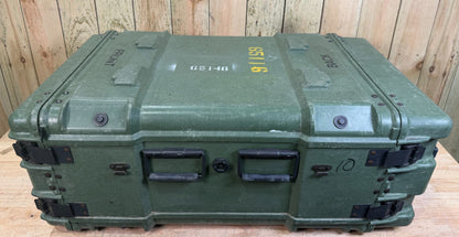 ECS Server Rack Rackmount 6U 19" X 24" Waterproof Storage Case W/ Rack Green