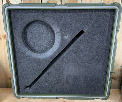 Pelican Hardigg Case 29"x27"x17" Green Waterproof Storage Footlocker