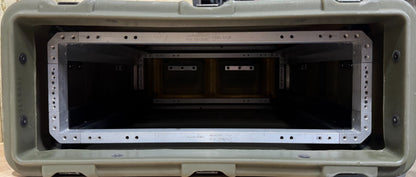 Military Surplus Server Rack 3U Case Waterproof OD Green Pelican ECS Storage