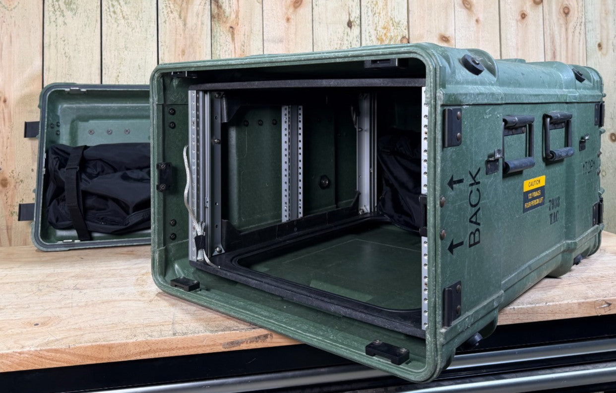 ECS Server Rack Rackmount 35x23x16.5"  19x24 6U Rack Waterproof Storage Case