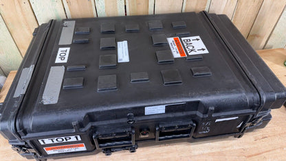 ECS Server Rack Rackmount 37"X22"X11" Waterproof Black Storage Case Pelican