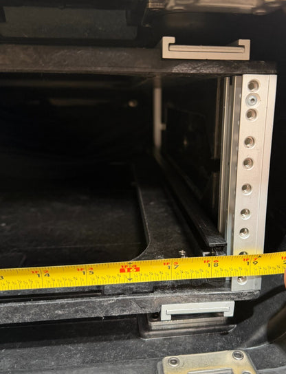 ECS Server 3U Rack Rackmount 19" X 20" Frame Waterproof Black Storage Case